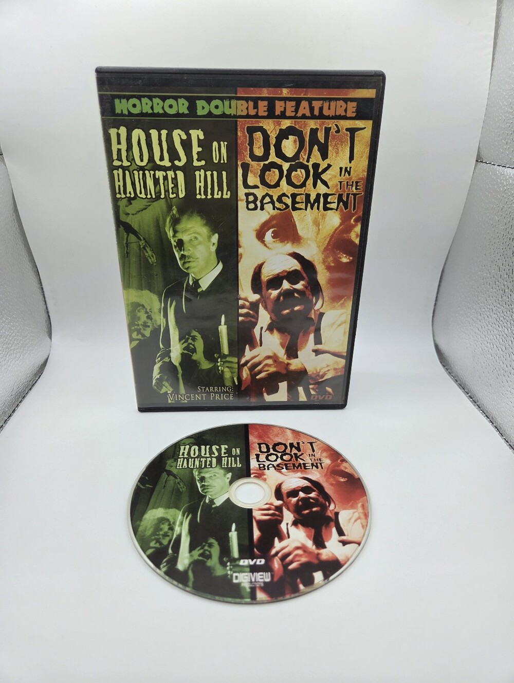 House on Haunted Hill & Dont Look in the Basement DVD 2006 Vincent Price